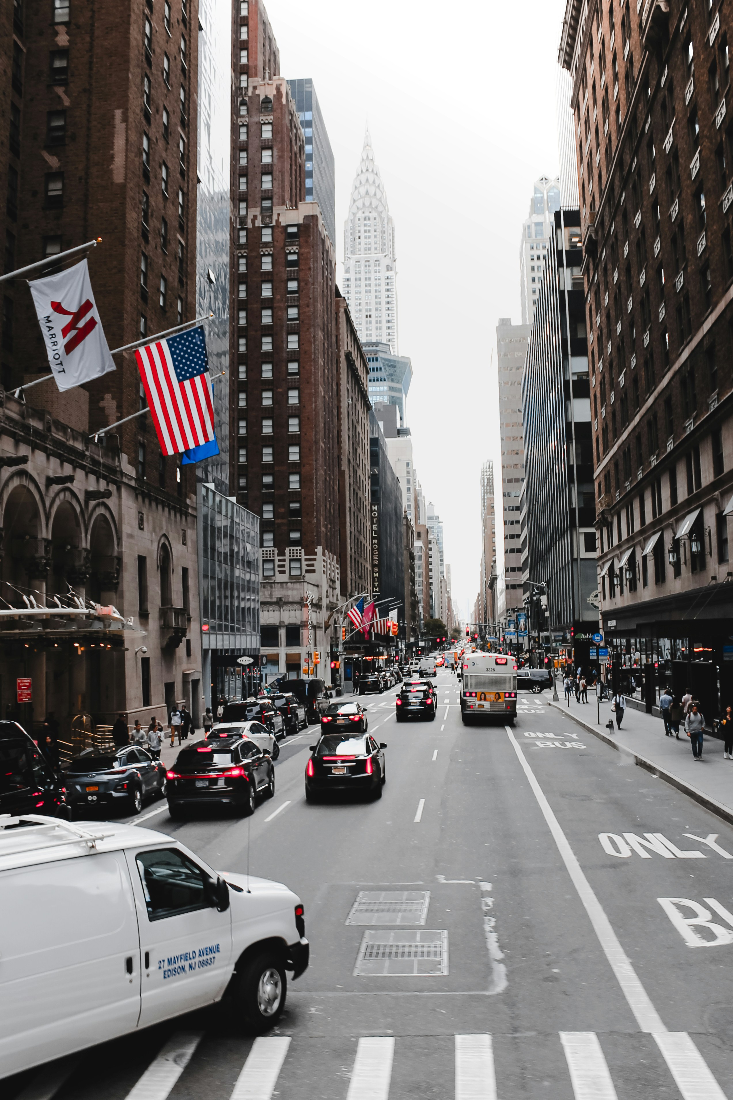 Small business storefronts and civic buildings share the same streets as the agencies posting on regional purchasing groups